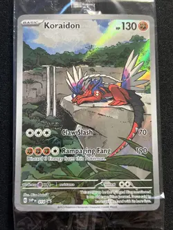Pokemon 2023 Scarlet & Violet Koraidon #SVP EN 014 SEALED - Image 1