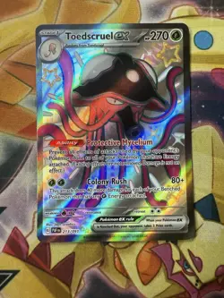 Toedscruel EX 213/091 - Shiny Ultra Rare - NM - Paldean Fates - Pokemon TCG - Image 1