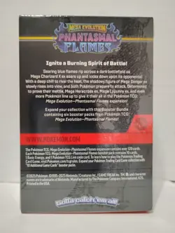 Pokemon Mega Evolution—Phantasmal Flames Booster Bundle 6 Packs Mega Charizard X - Image 2