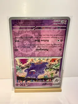 Gengar 094/165 Rare 151 Pokemon Reverse Holo Near Mint - Image 2