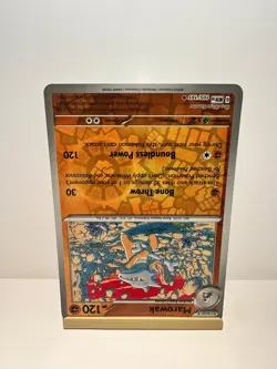 Marowak 105/165 Rare 151 Pokemon Reverse Holo Near Mint - Image 2