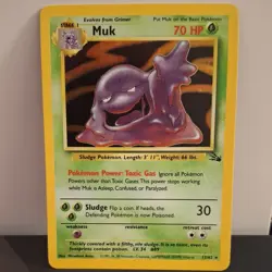 Pokemon TCG - Muk - 13/62 - Holo Unlimited - Fossil Unlimited [Near Mint] - Image 1