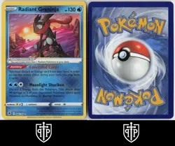 Pokemon - Radiant Greninja 046/189 Astral Radiance - Radiant Rare - NM - Image 3