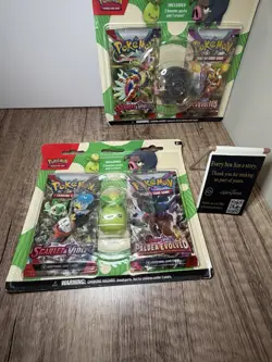 Pokemon TCG SV Lechonk & Smoliv Eraser Blister Set - Sealed | Santana Selects - Image 4