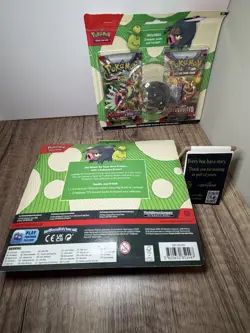 Pokemon TCG SV Lechonk & Smoliv Eraser Blister Set - Sealed | Santana Selects - Image 5