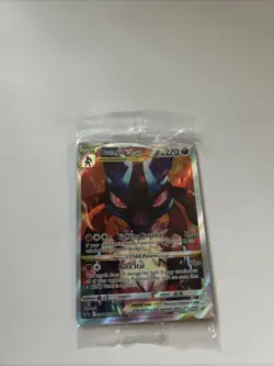 Pokemon Lucario VSTAR SWSH291 Crown Zenith ETB Holo Black Star Promo SEALED - Image 1