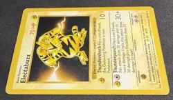 Electabuzz 20/102 Rare Shadowless Base Set 1999 Vintage Pokemon TCG WOTC - Image 3