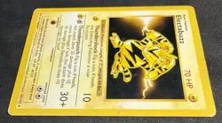 Electabuzz 20/102 Rare Shadowless Base Set 1999 Vintage Pokemon TCG WOTC - Image 5