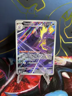 Pokemon TCG Phantasmal Flames Toxtricity Illustration Rare IR #103/094 - Image 1