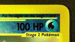 Feraligatr 46/165 Reverse Holo Pokemon Expedition 2002 Wotc Vintage LP/NM - Image 5