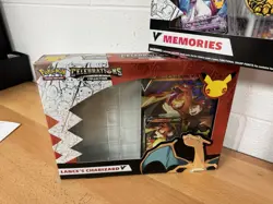 Pokemon Celebrations Empty Lance's Charizard V Dark Sylveon V Memories Box Promo 820650101625 - Image 3
