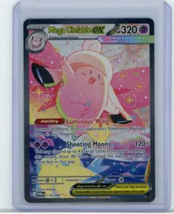 Mega Clefable ex 119/88 Special Illustration Rare SIR Pokemon Perfect Order NM - Image 1