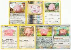 7x Chansey Holo Evolutions Lot 69/127 70/108 101/145 152/214 - Pokemon (NM/LP) - Image 1