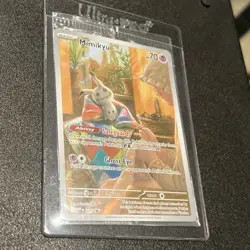 SEALED Pokemon Mimikyu SVP 075 - Holo Black Star Promo - Image 1