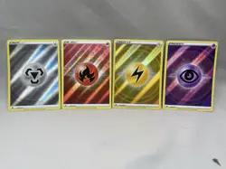 Psychic , Lightening, Fire And Metal Energy Pokemon Crown Zenith Holo Energy - Image 1