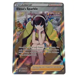 Pokemon Full Art Trainer Card Lot 6 Elesas Sparkle Furisode Girl Aroma Lady NM - Image 3