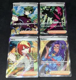 Prismatic Evolutions Full Art Pokemon TCG Trainer Supporter Card Lot NM - Image 1