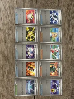 Mega Evolution Pokemon TCG Trainer Card Lot (10 Cards) – Reverse Holofoil - Image 1