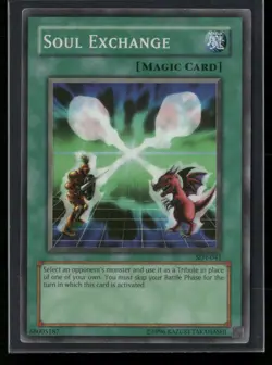 Soul Exchange SDY-041 Super Rare Starter Deck: Yugi Yu-Gi-Oh Heavily Played - Image 1