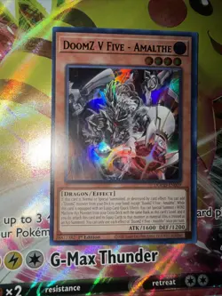 Yugioh Doom of Dimensions - DoomZ V Five - Amalthe - Ultra Rare - DOOD-EN009 - Image 3