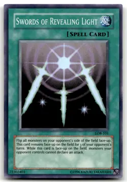 Swords of Revealing Light Super Rare LOB-101 NM - Image 1