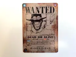 ONE PIECE Card Game Portgas D Ace SP SEC Carrying on His Will OP13 119 japanese - Image 1