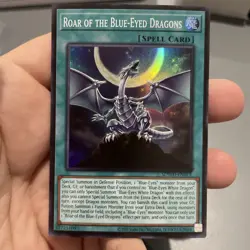 Roar of the Blue-Eyed Dragons SDWD-EN019 SUPER RARE NM! +Bonus FREE SHIPPING! - Image 1