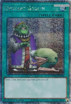 Upstart Goblin (Quarter Century Secret Rare) [RA03 - RA03-EN096]1st Edition Q... - Image 1