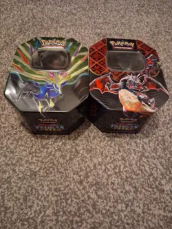 Pokemon Tins Empty Job Lot X21 Tins Only No Cards No Packs Team Rocket/EX/Paldea - Image 2