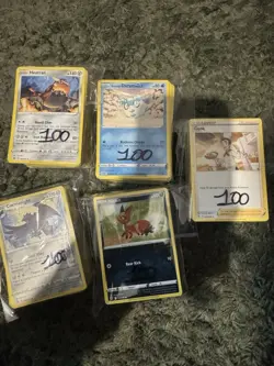 Pokemon TCG Bulk Card Pack 100 Cards - SWSH Era Mixed Job Lot - Image 1