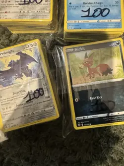Pokemon TCG Bulk Card Pack 100 Cards - SWSH Era Mixed Job Lot - Image 2