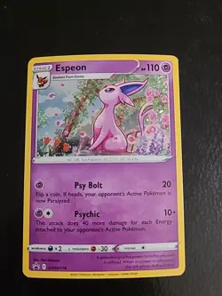 Espeon - SWSH174 - Pokemon Sword & Shield Promo Ultra Rare Holo Card NM - Image 1