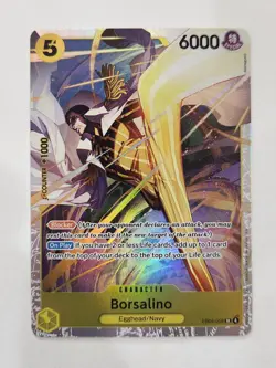 One Piece OP15 Borsalino EB04-058 SR Foil Adventure On Kami's Island Super Rare - Image 1