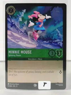 Minnie Mouse - Spinning Skater - FOIL - Winterspell #72 - LORCANA -T - Image 5