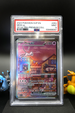 PSA 9 ✨Mew ex 053✨ Sv: Scarlet & Violet Promo Cards Holo - Image 3