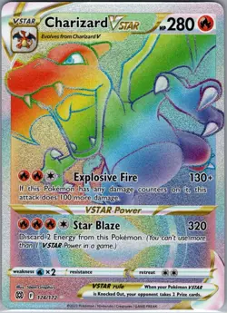 Charizard VSTAR (Secret) 174/172 SWSH09: Brilliant Stars - Pokemon Card - NM - Image 1