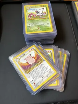 Complete Jungle Set Rares Commons And Uncommons NM-PL Non Holo Pokemon Cards - Image 1