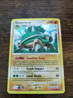 Torterra 11/100 Holo Diamond & Pearl Stormfront Pokemon Card - Image 1
