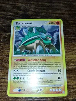 Torterra 11/100 Holo Diamond & Pearl Stormfront Pokemon Card - Image 2