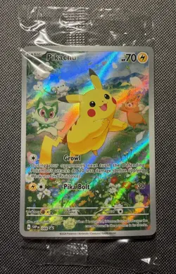 Pikachu SVP 088 - SEALED - S&V Black Star Promo (4 Cards) - Pokemon TCG - Image 1