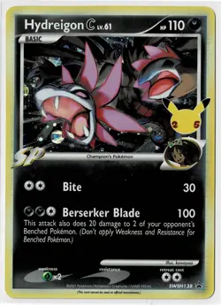 Hydreigon C lv.61 SWSH138 Pokemon Celebrations Sword & Shield Promo Cards Holo - Image 1