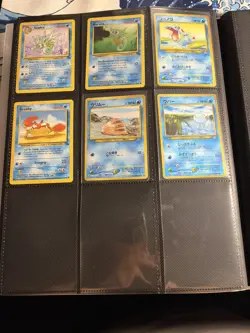 Vintage Pokemon Card Collection - Binder Lot 160+ cards including holos + 1st ed - Image 5