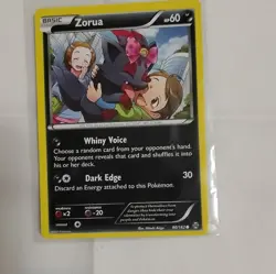 Pokemon Zorua 90/162 Breakthrough Basic 2015 60HP Dark Edge 30 Card - Image 1