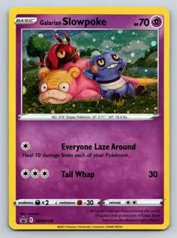 Galarian Slowpoke - SWSH126 Cosmos Holo SWSH: Sword & Shield Promo Cards NM - Image 1