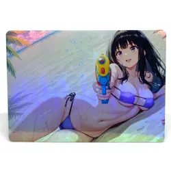 Lycoris Recoil Takina Inoue Goddess Anime Waifu ACG Foil Card - Image 1