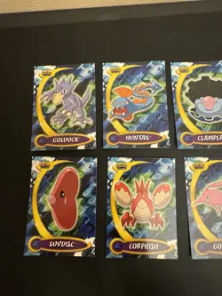 Topps Pokemon Water Type Advanced Challenge Trading Card ( Lot Of 8 ) - Image 2