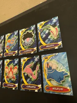 Topps Pokemon Water Type Advanced Challenge Trading Card ( Lot Of 8 ) - Image 5