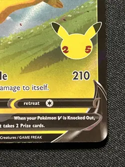 Pikachu V Promo SWSH: Sword & Shield Promo Cards SWSH143 NM - Image 3
