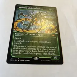 MTG Magic: Kamigawa: Neon Dynasty: Kodama of the West Tree #392 Mythic - NM - Image 4