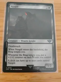 MTG Nazgul 0100 Lord of the Rings M/NM Free UK P&P - Image 1